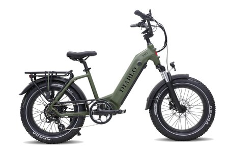 Diablo XR1 Matt Green Fatbike