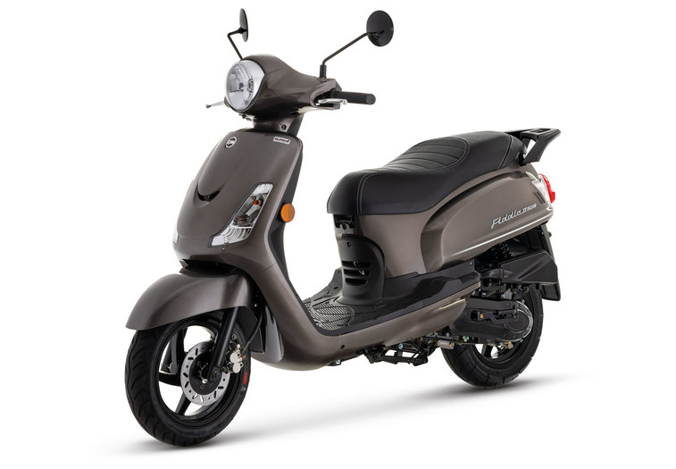 Sym Fiddle II Bruin E4 | Al vanaf €1375,- | Scooterspot Amsterdam