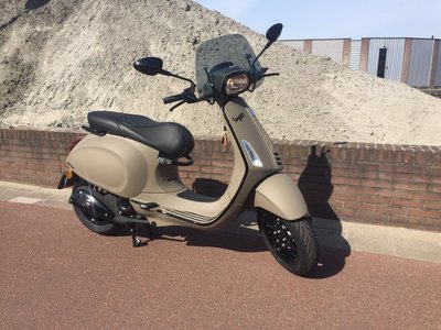 Windscherm scooter zip